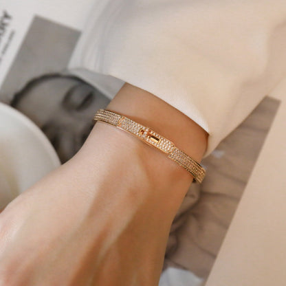 [Limara]KELLY BRACELET DIAMOND PAVED