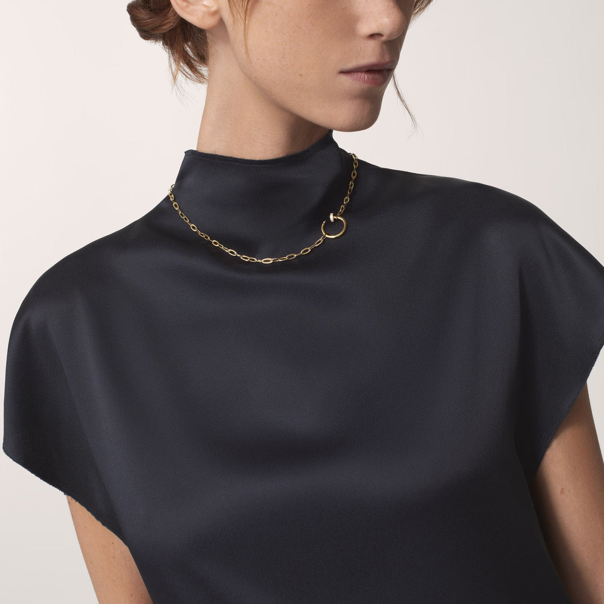 [Limara] JUSTE NECKLACE FULL DIAMONDS