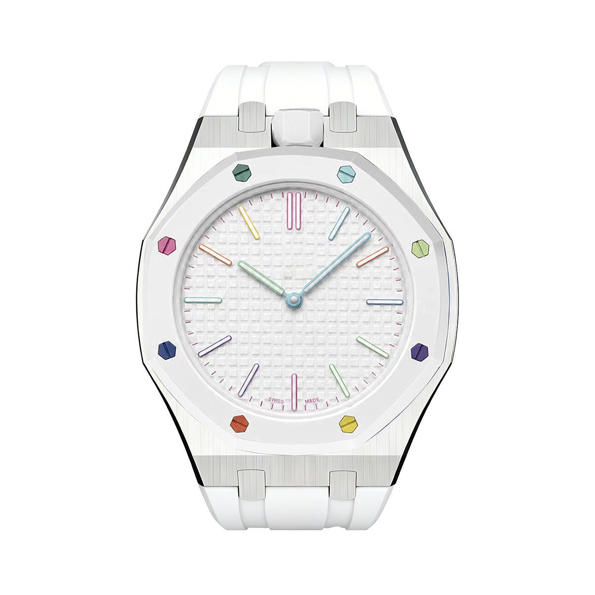 [Limara]ROYAL OAK POP EXCLUSIVE STEEL CASE & SILICONE STRAP