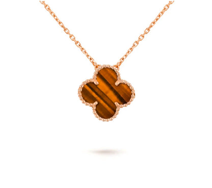 [Limara]15MM CLOVER FLOWER PENDANT NECKLACE COLLECTION