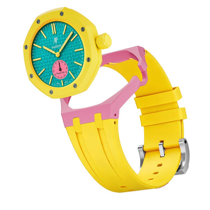 [Limara]Royal Oak Pop Exclusive Bioceramic Case & Silicone Strap Mix Color