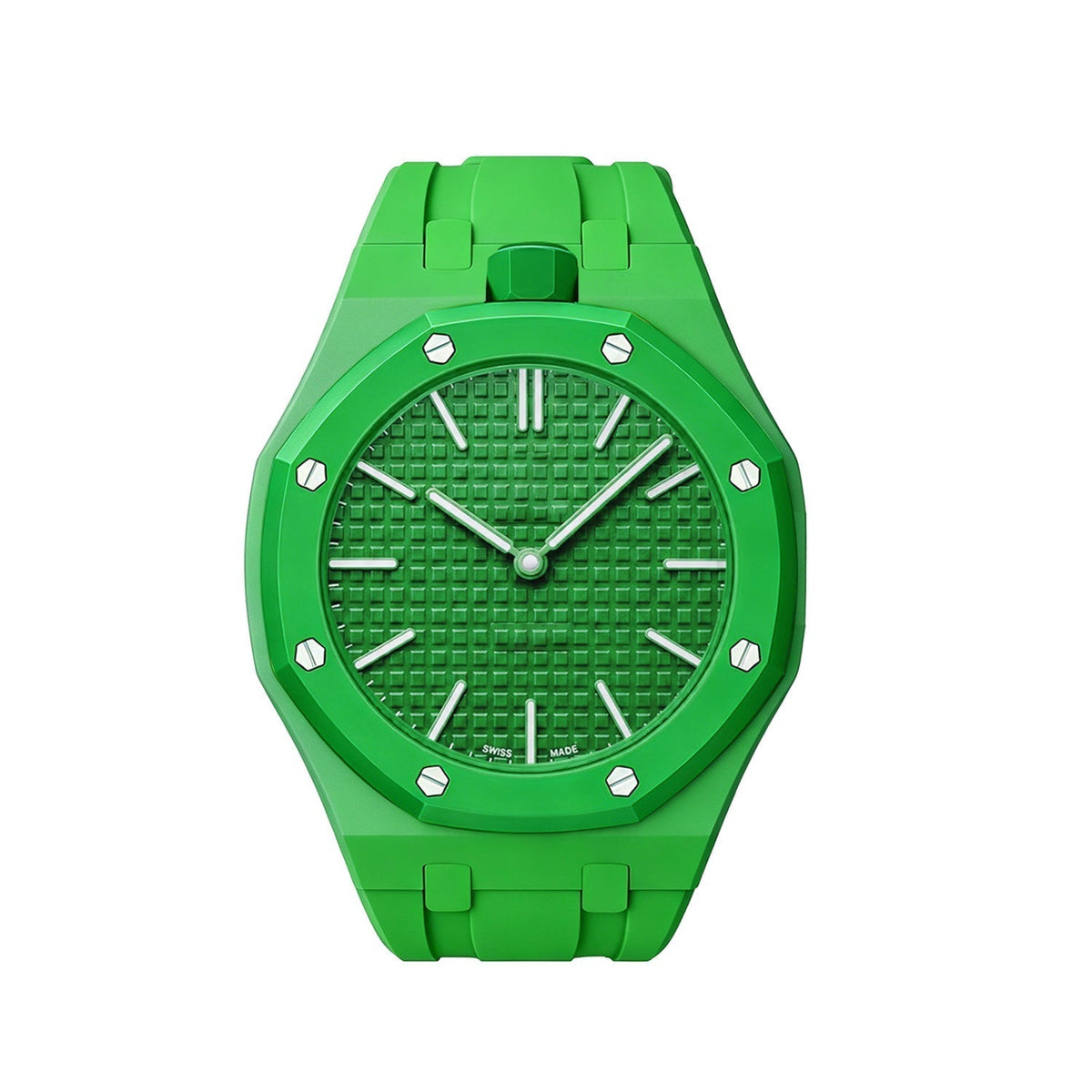 [Limara]OAK POP EXCLUSIVE GREEN SILICONE STRAP
