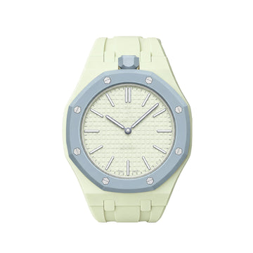 Oak Pop Exclusive Creamy Yellow Silicone Strap