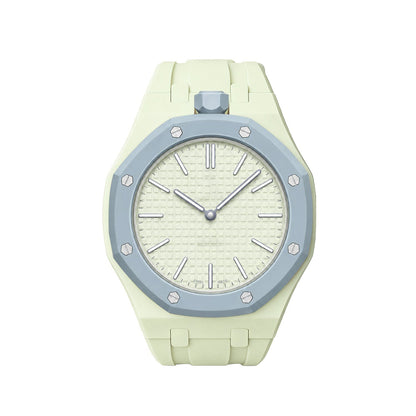 [Limara]OAK POP EXCLUSIVE CREAMY YELLOW SILICONE STRAP