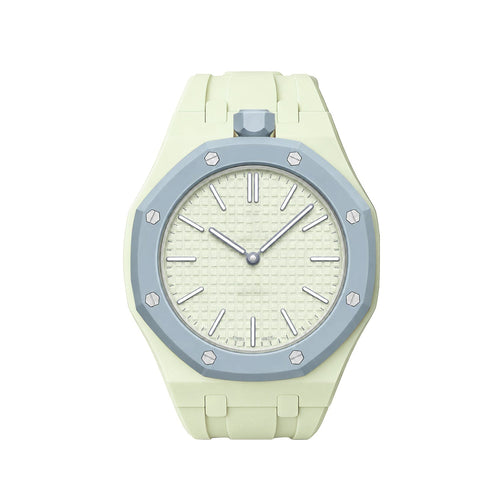 [Limara]OAK POP EXCLUSIVE CREAMY YELLOW SILICONE STRAP