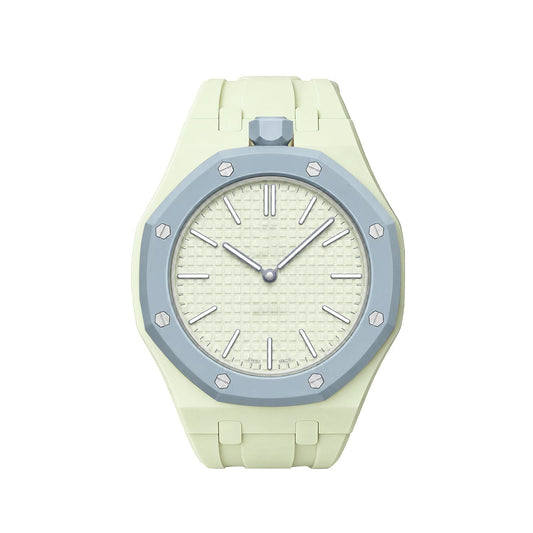 [Limara]OAK POP EXCLUSIVE CREAMY YELLOW SILICONE STRAP
