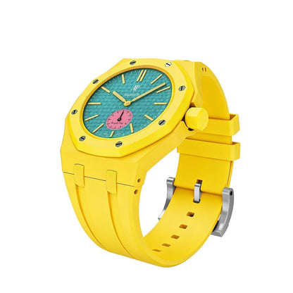 [Limara]OAK POP EXCLUSIVE YELLOW SILICONE STRAP