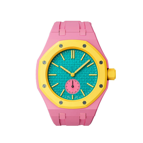 [Limara]OAK POP EXCLUSIVE PINK SILICONE STRAP