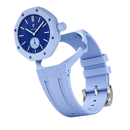 [Limara]OAK POP EXCLUSIVE LIGHT BLUE SILICONE STRAP