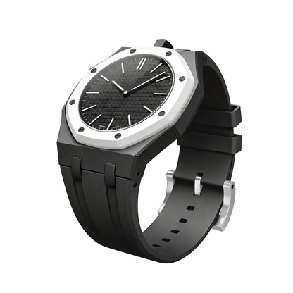 [Limara]OAK POP EXCLUSIVE BLACK SILICONE STRAP
