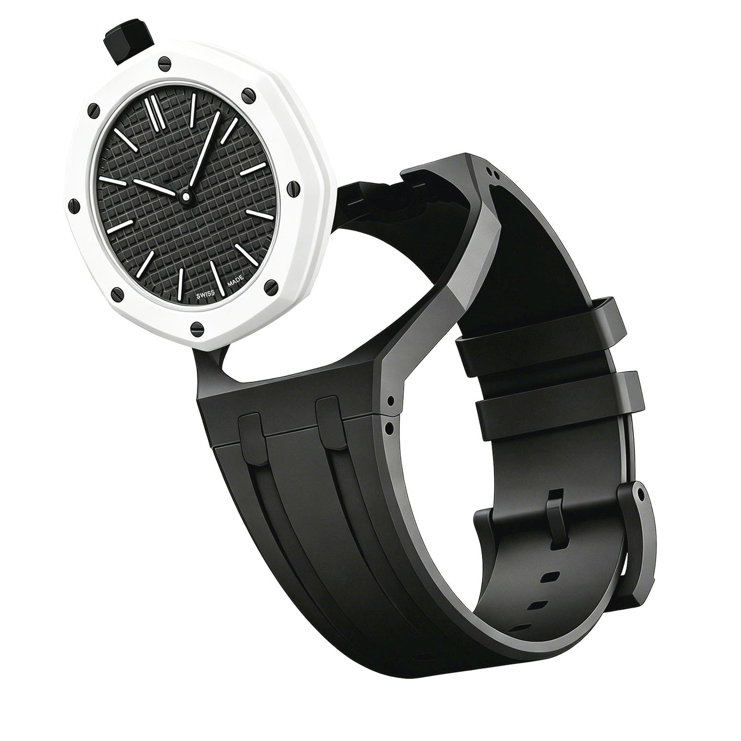 [Limara]OAK POP EXCLUSIVE BLACK SILICONE STRAP