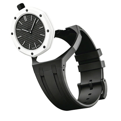 [Limara]OAK POP EXCLUSIVE BLACK SILICONE STRAP