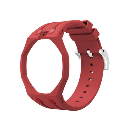 [Limara]OAK POP EXCLUSIVE RED SILICONE STRAP