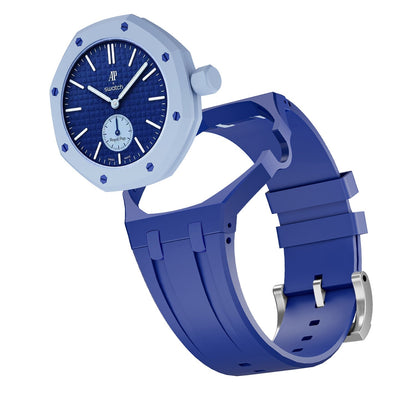 [Limara]OAK POP EXCLUSIVE DARK BLUE SILICONE STRAP