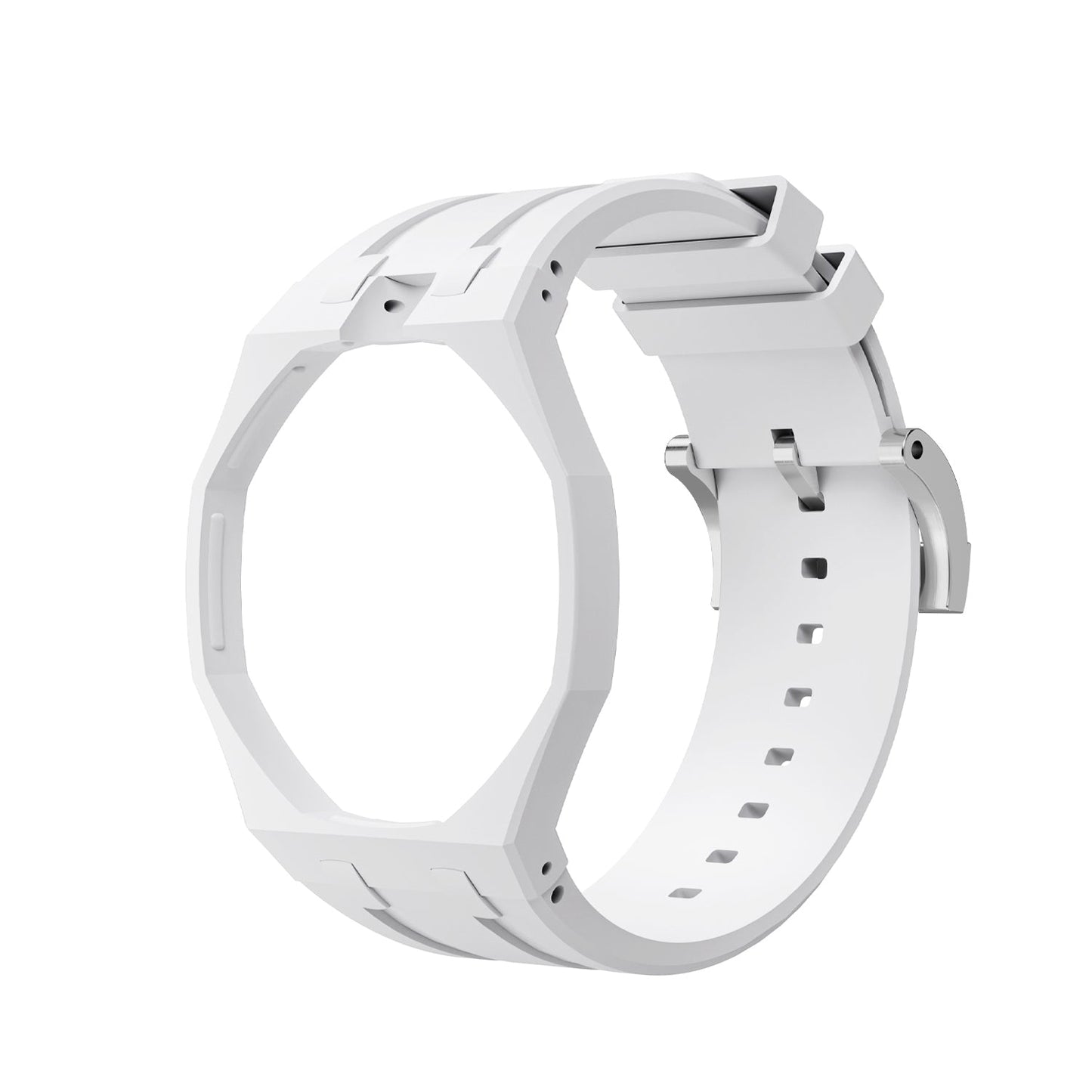 [Limara]OAK POP EXCLUSIVE  WHITE SILICONE STRAP