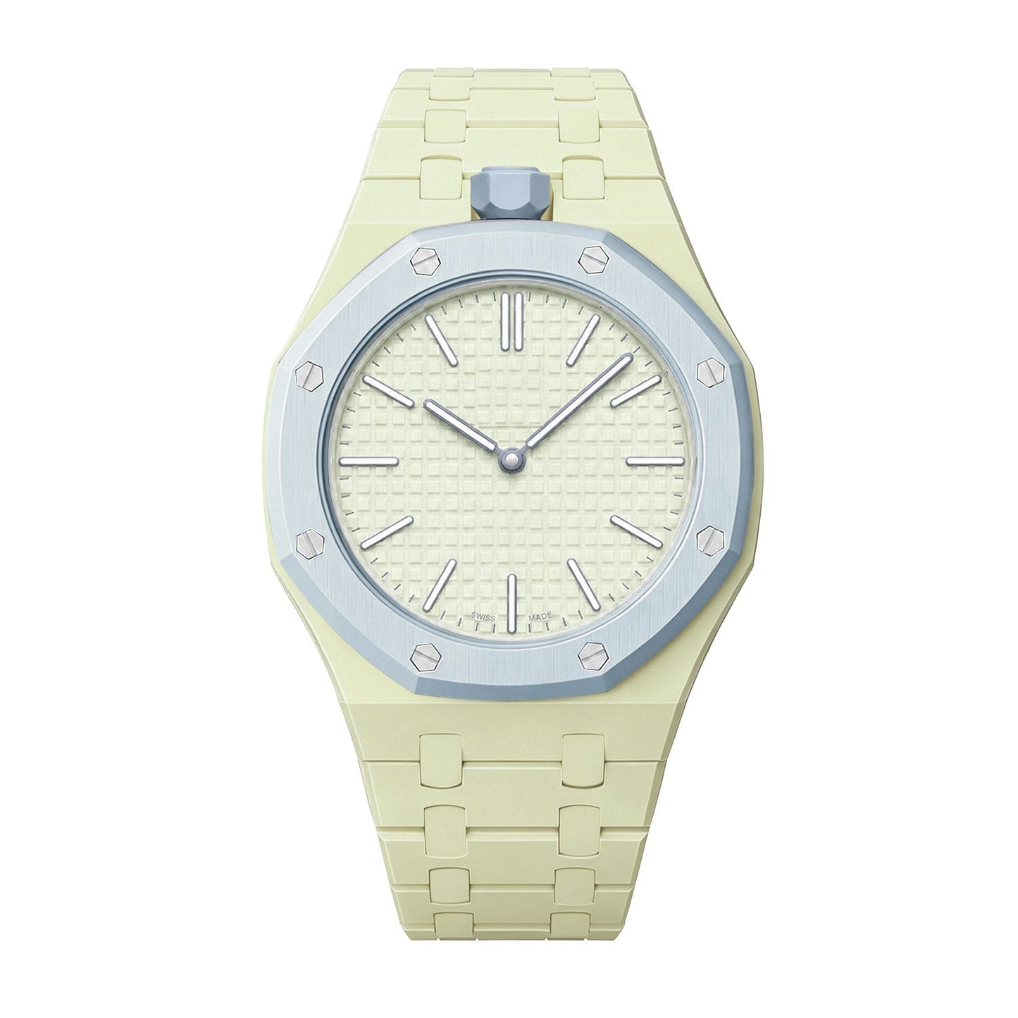 [Limara]OAK POP EXCLUSIVE CREAMY YELLOW BIOCERAMIC STRAP