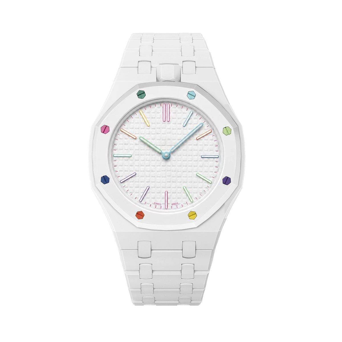 [Limara]OAK POP EXCLUSIVE WHITE BIOCERAMIC STRAP