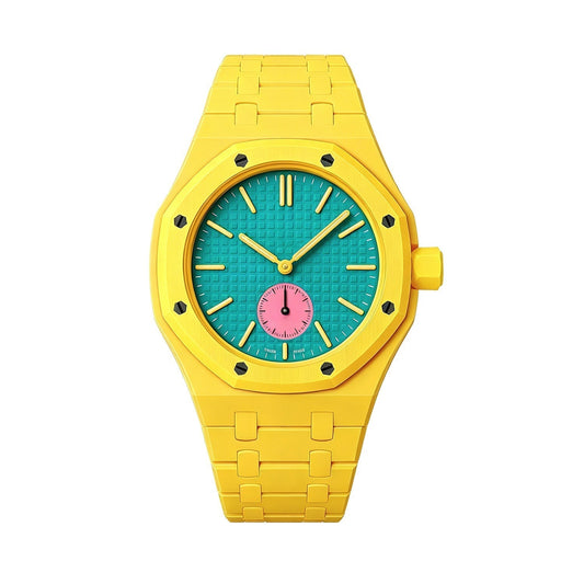 [Limara]OAK POP EXCLUSIVE YELLOW BIOCERAMIC STRAP