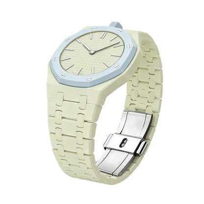 [Limara]OAK POP EXCLUSIVE CREAMY YELLOW BIOCERAMIC STRAP