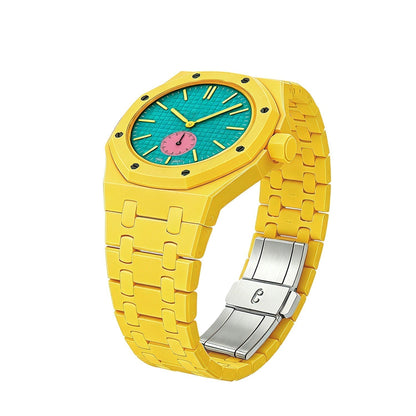 [Limara]OAK POP EXCLUSIVE YELLOW BIOCERAMIC STRAP