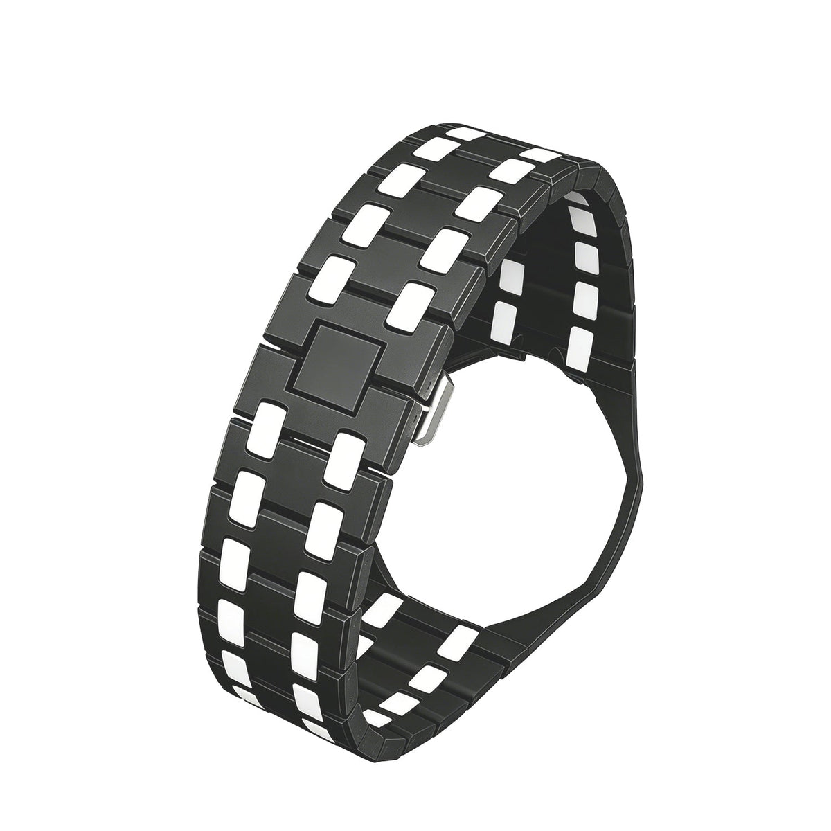 [Limara]OAK POP EXCLUSIVE BLACK AND WHITE BIOCERAMIC STRAP