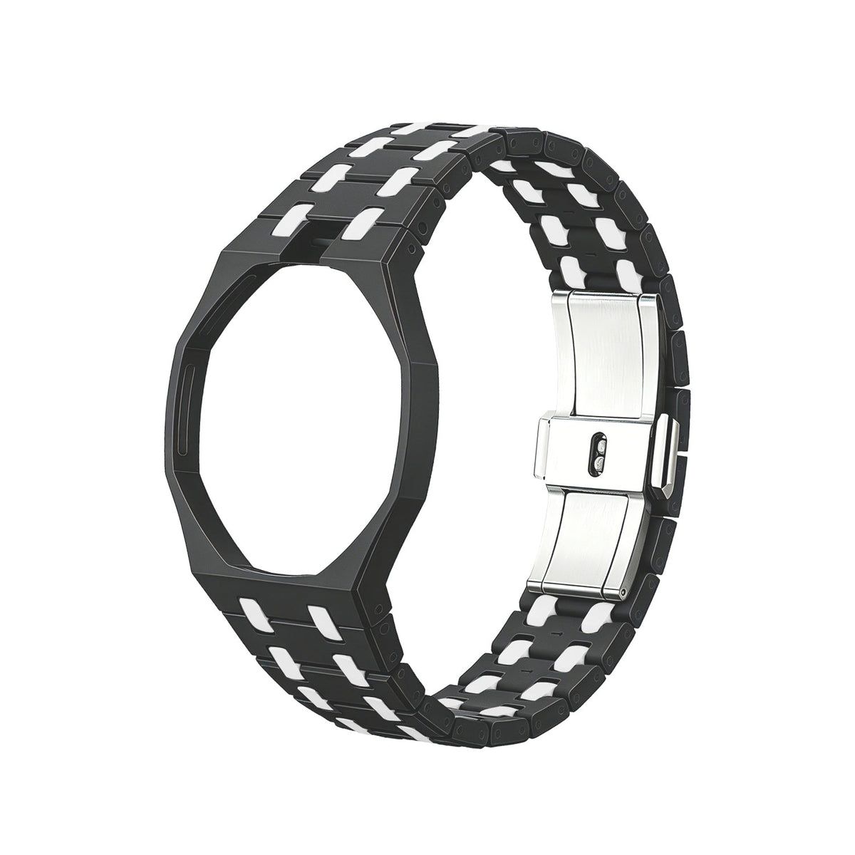 [Limara]OAK POP EXCLUSIVE BLACK AND WHITE BIOCERAMIC STRAP