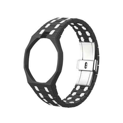 [Limara]OAK POP EXCLUSIVE BLACK AND WHITE BIOCERAMIC STRAP