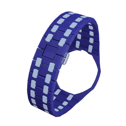 [Limara]OAK POP EXCLUSIVE DARK BLUE AND LIGHT BLUE BIOCERAMIC STRAP