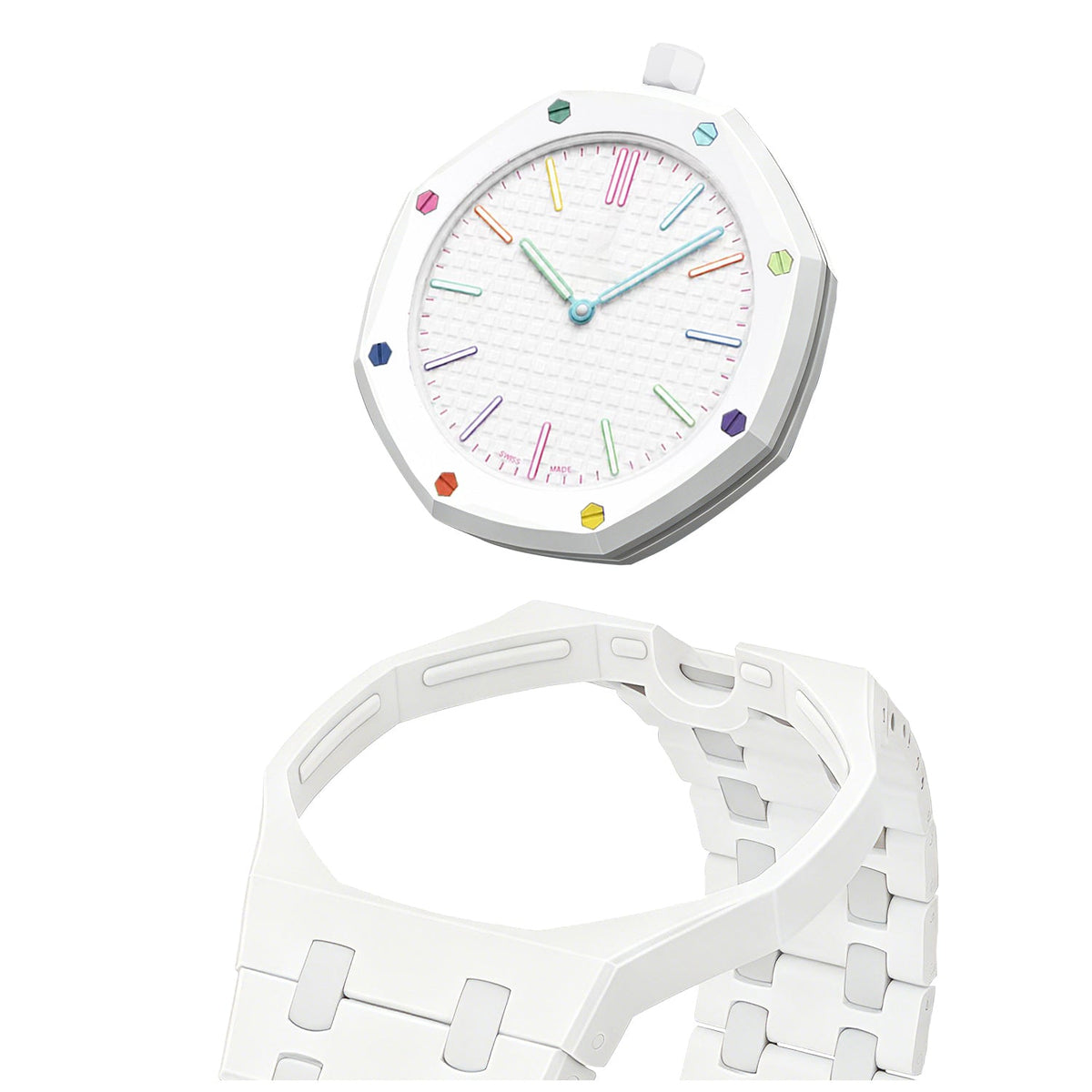 [Limara]OAK POP EXCLUSIVE WHITE BIOCERAMIC STRAP