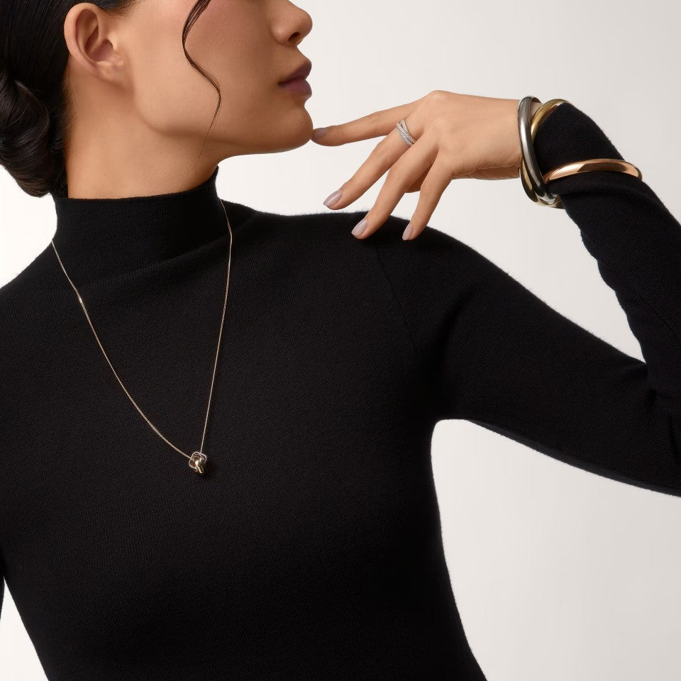 [Limara] TRINITY CUSHION NECKLACE COLLECTION