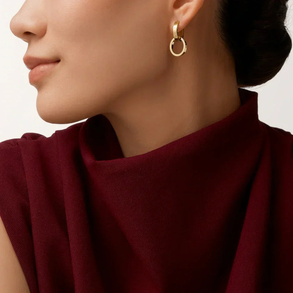 [Limara] LOVE 3.3MM DANGLE EARRINGS