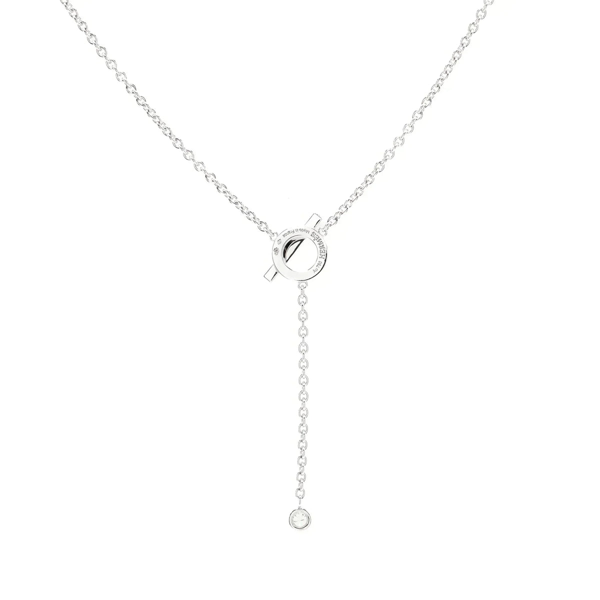 [Limara]FINESSE SILVER DIAMOND NECKLACE