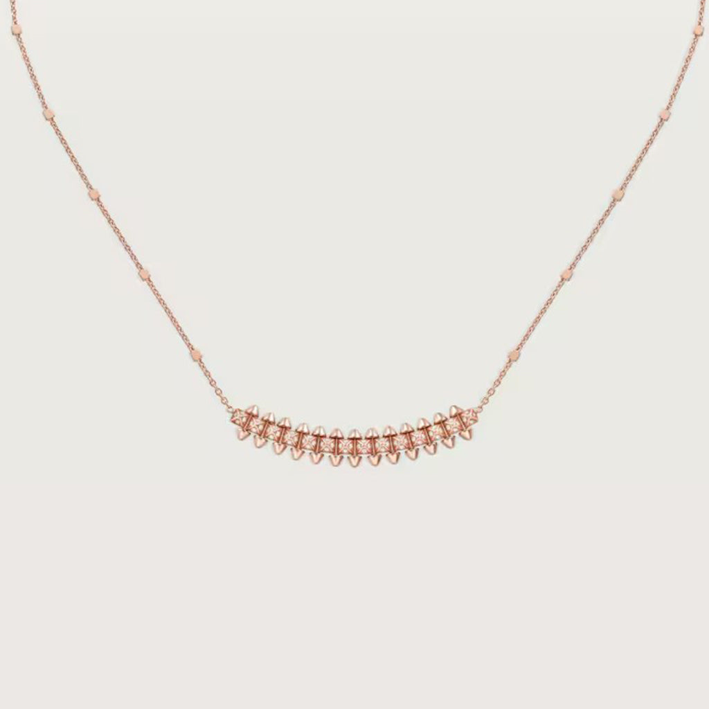 [Limara] CLASH  SMALL FULL DIAMOND NECKLACE