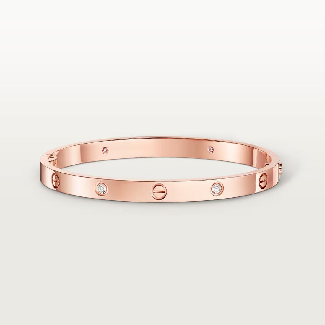 [Limara] LOVE BRACELET 4.8MM 4 DIAMONDS