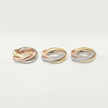 [Limara] TRINITY 3.2MM RING COLLECTION