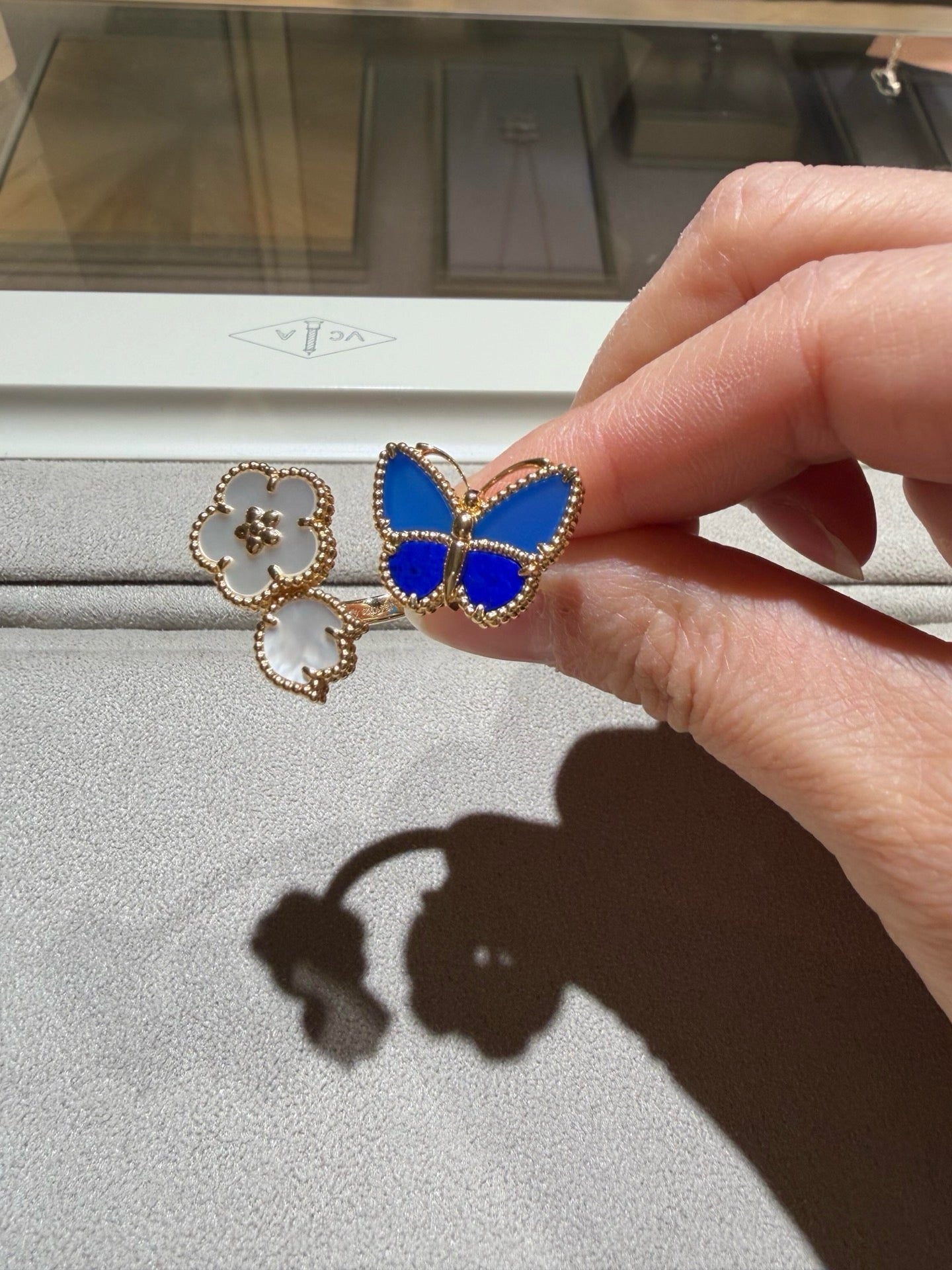 [Limara]SPRING BUTTERFLY OPEN RING