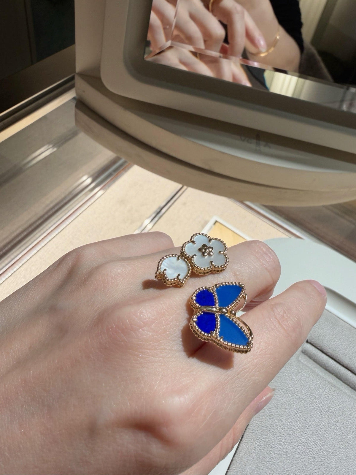 [Limara]SPRING BUTTERFLY OPEN RING