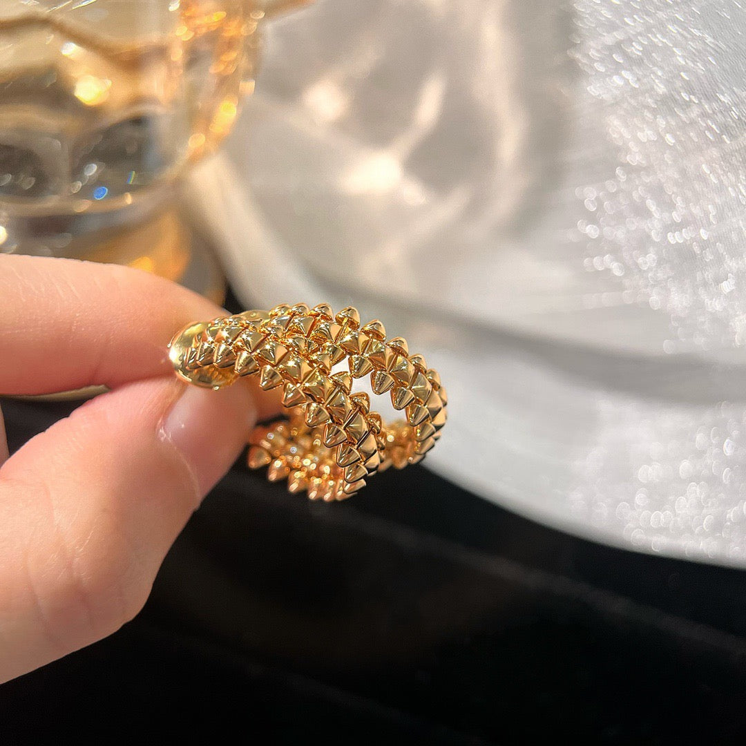 [Limara] CLASH SMALL HOOP EARRINGS