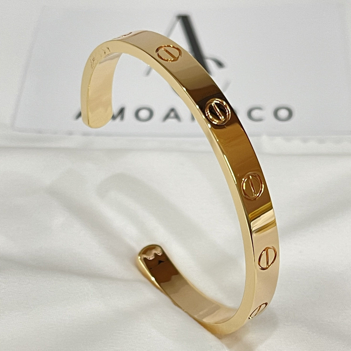 [Limara] LOVE BRACELET 6.1MM OPEN CUFF