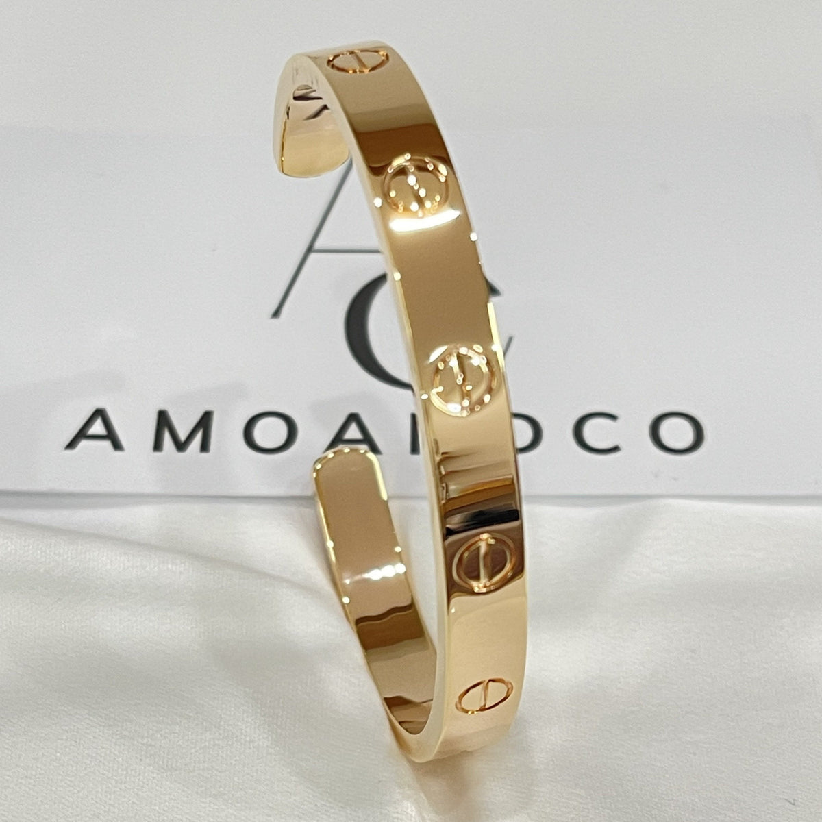 [Limara] LOVE BRACELET 6.1MM OPEN CUFF