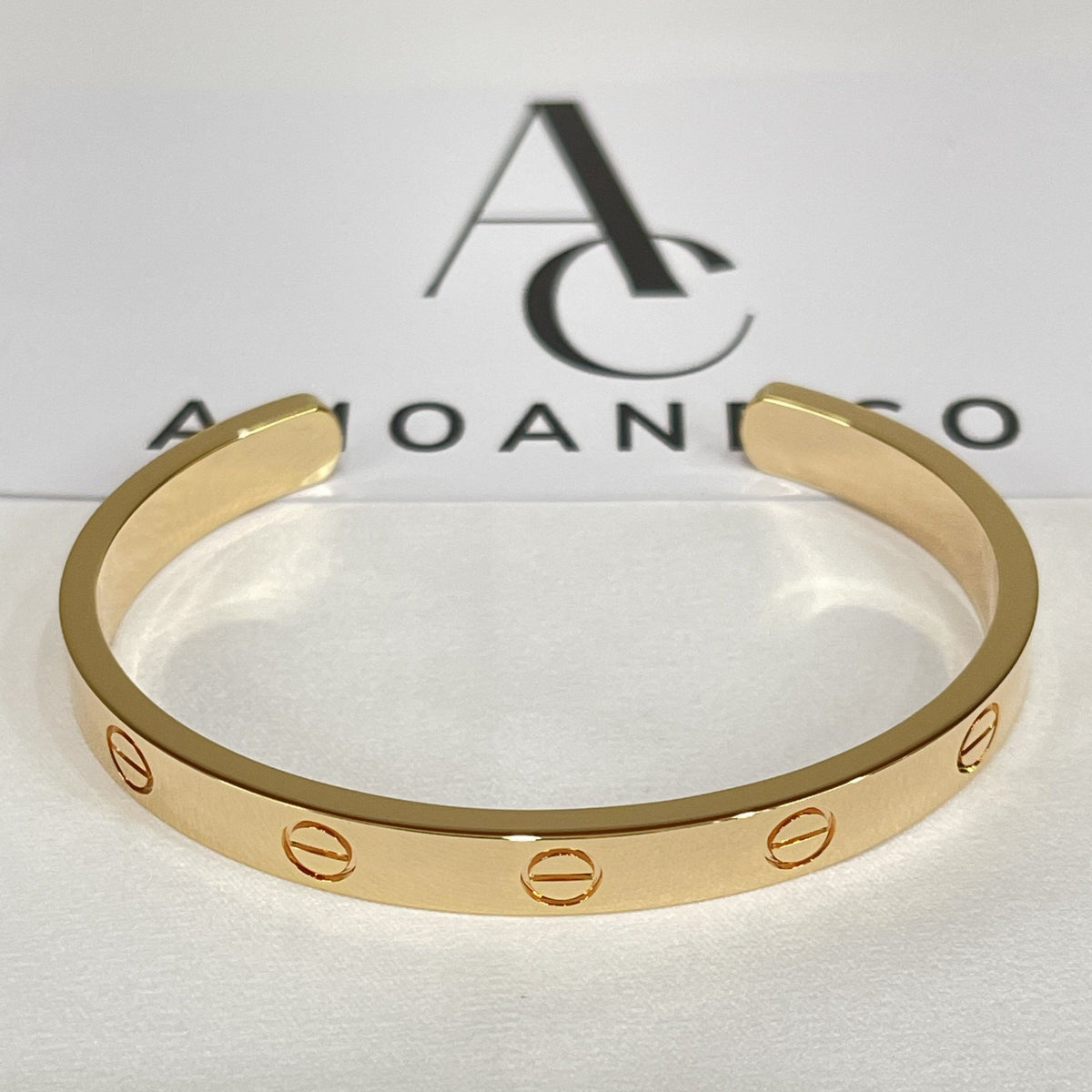 [Limara] LOVE BRACELET 6.1MM OPEN CUFF