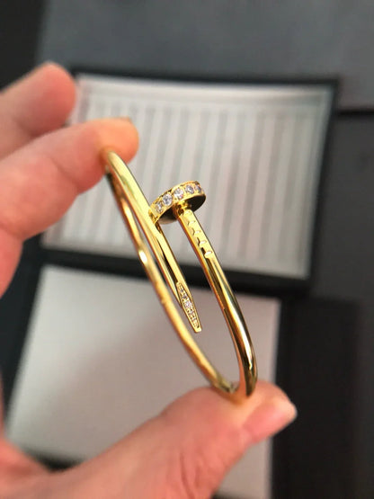 [Limara]JUSTE UN CLOU 3.5MM CLASSIC DIAMOND BANGLE