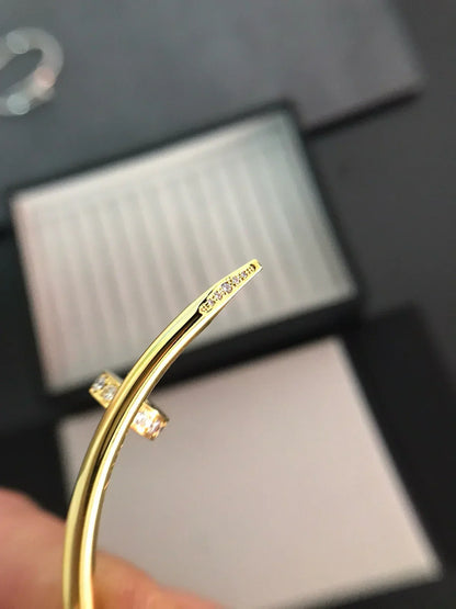 [Limara]JUSTE UN CLOU 3.5MM CLASSIC DIAMOND BANGLE