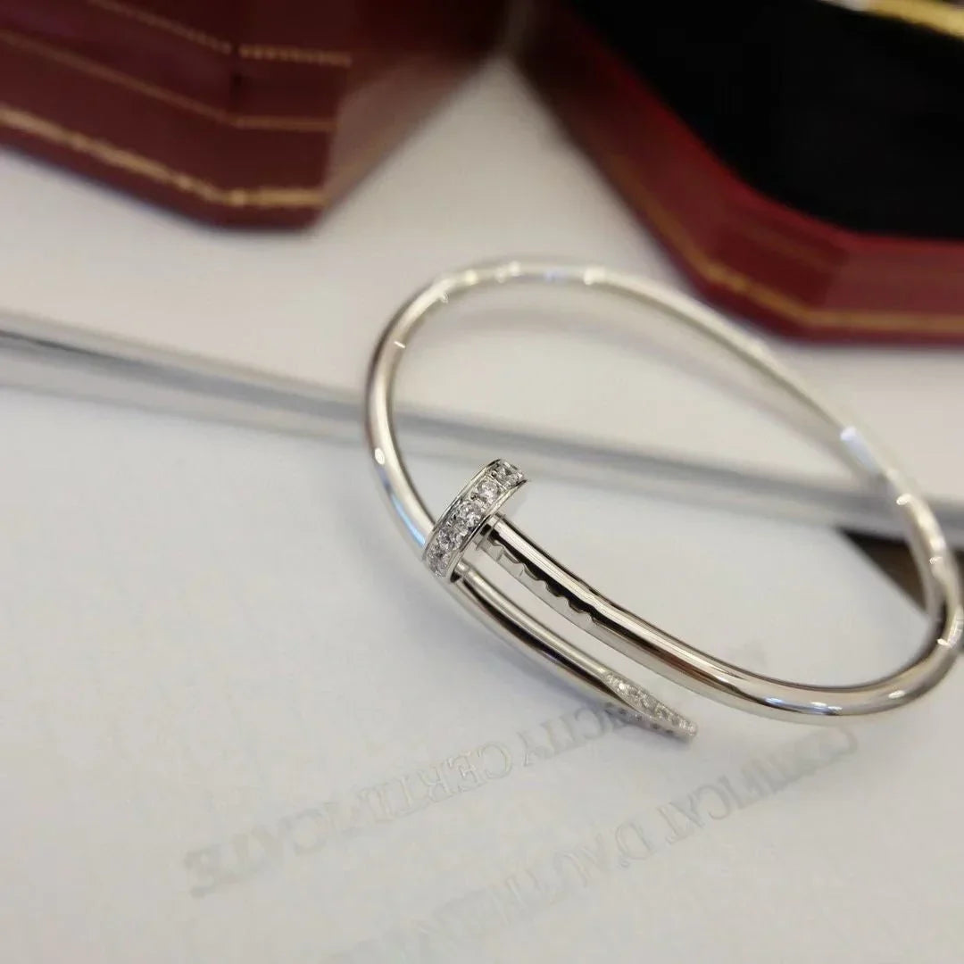 [Limara]JUSTE UN CLOU 3.5MM CLASSIC DIAMOND BANGLE