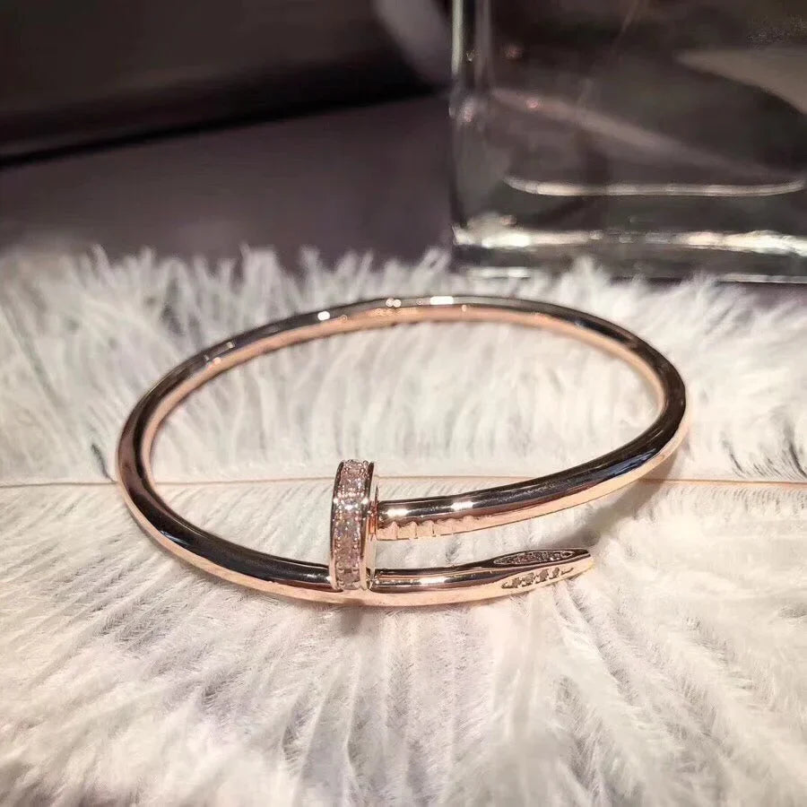 [Limara]JUSTE UN CLOU 3.5MM CLASSIC DIAMOND BANGLE