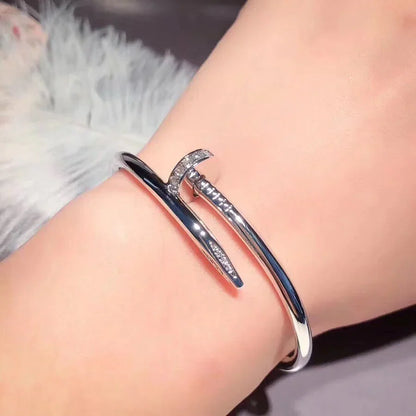 [Limara]JUSTE UN CLOU 3.5MM CLASSIC DIAMOND BANGLE