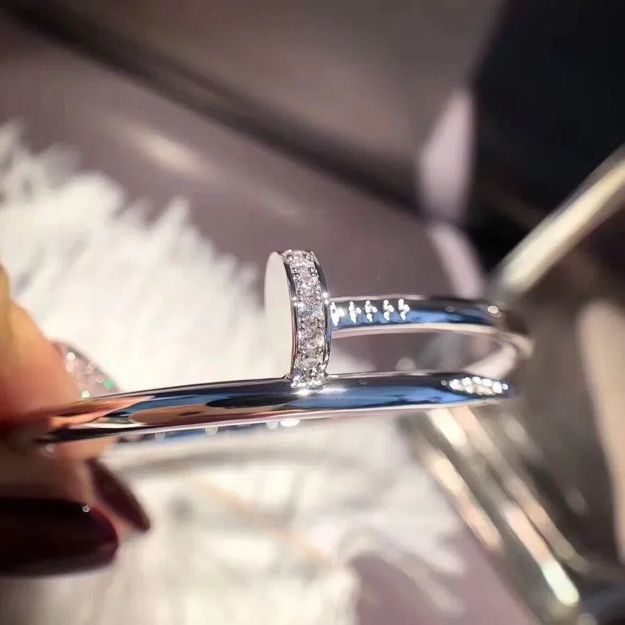 [Limara]JUSTE UN CLOU 3.5MM CLASSIC DIAMOND BANGLE