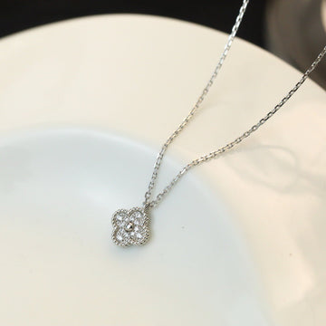 [Limara]CLOVER MINI 9.5MM PENDANT DIAMOND NECKLACE