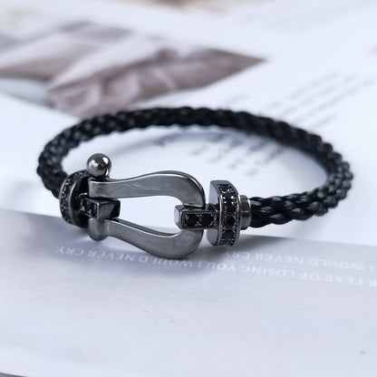 [Limara]FORCE LARGE SERIES BLACK SAMURAI BRACELET