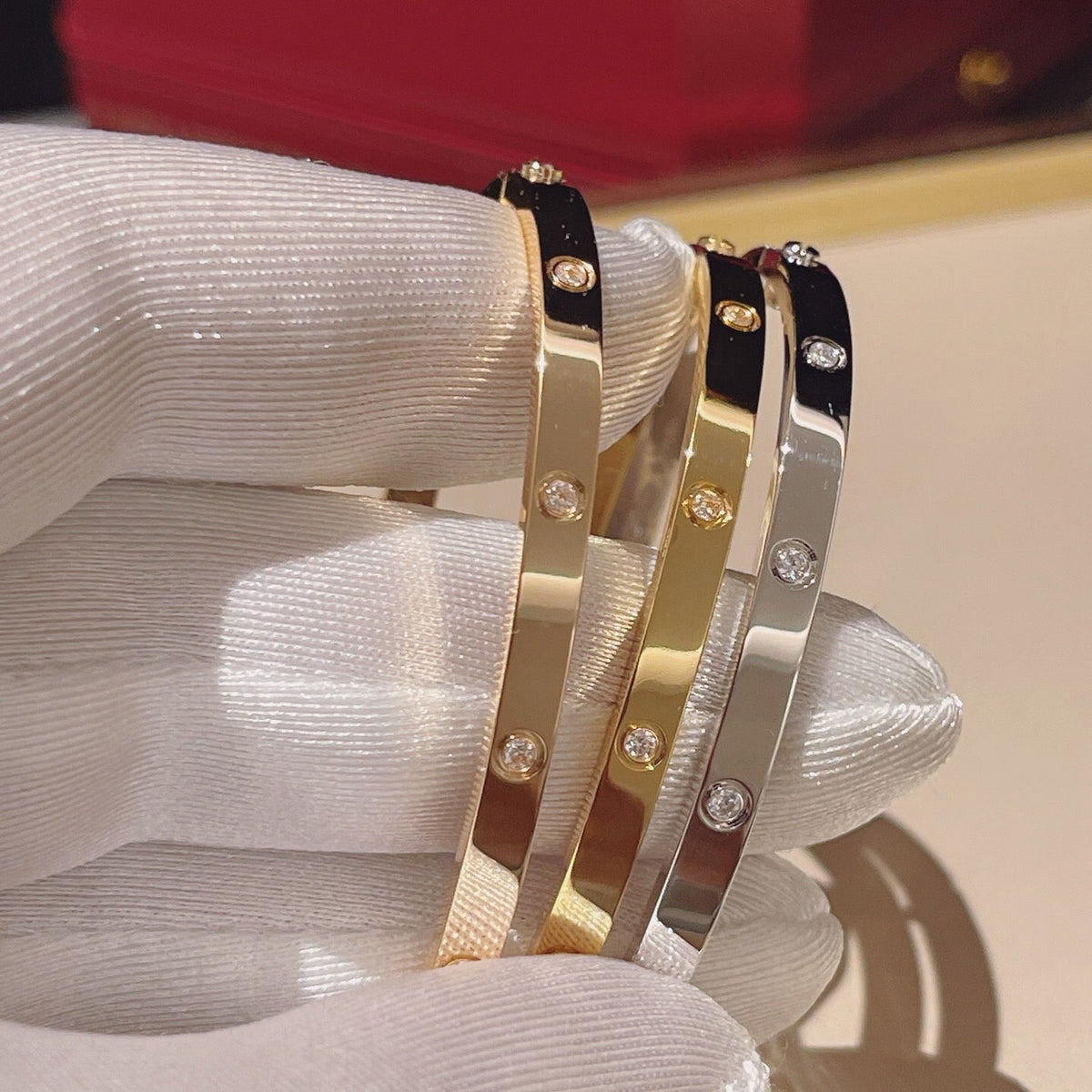 [Limara] LOVE BRACELET 3.65MM 10 DIAMONDS